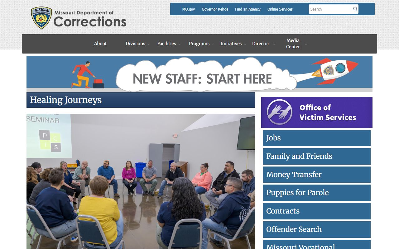 Ripley County inmate records Missouri Department of Corrections source