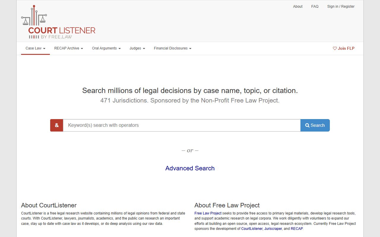 Ripley County warrant records CourtListener legal docket research source